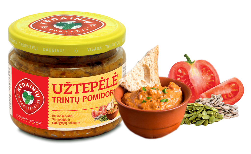 Trintų pomidorų užtepėlė